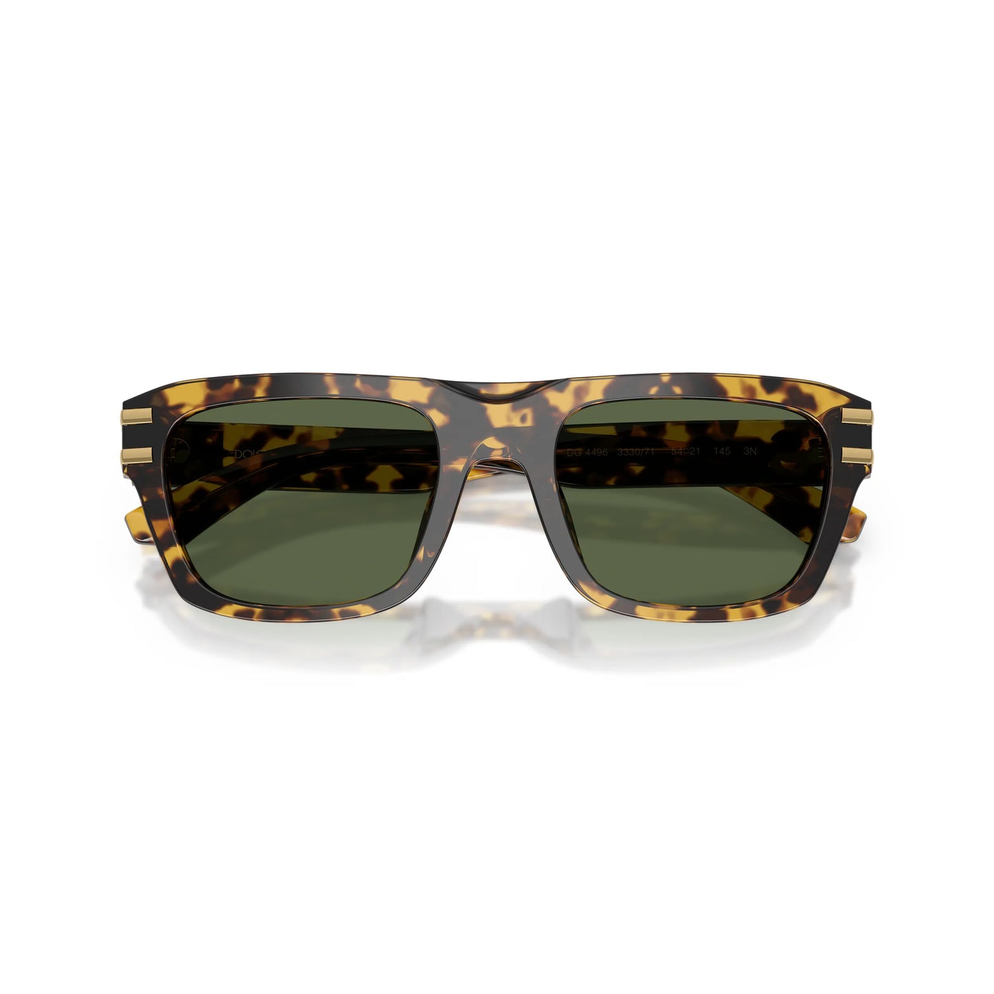 Occhiali da sole Dolce & Gabbana DG4496 Havana rettangolari