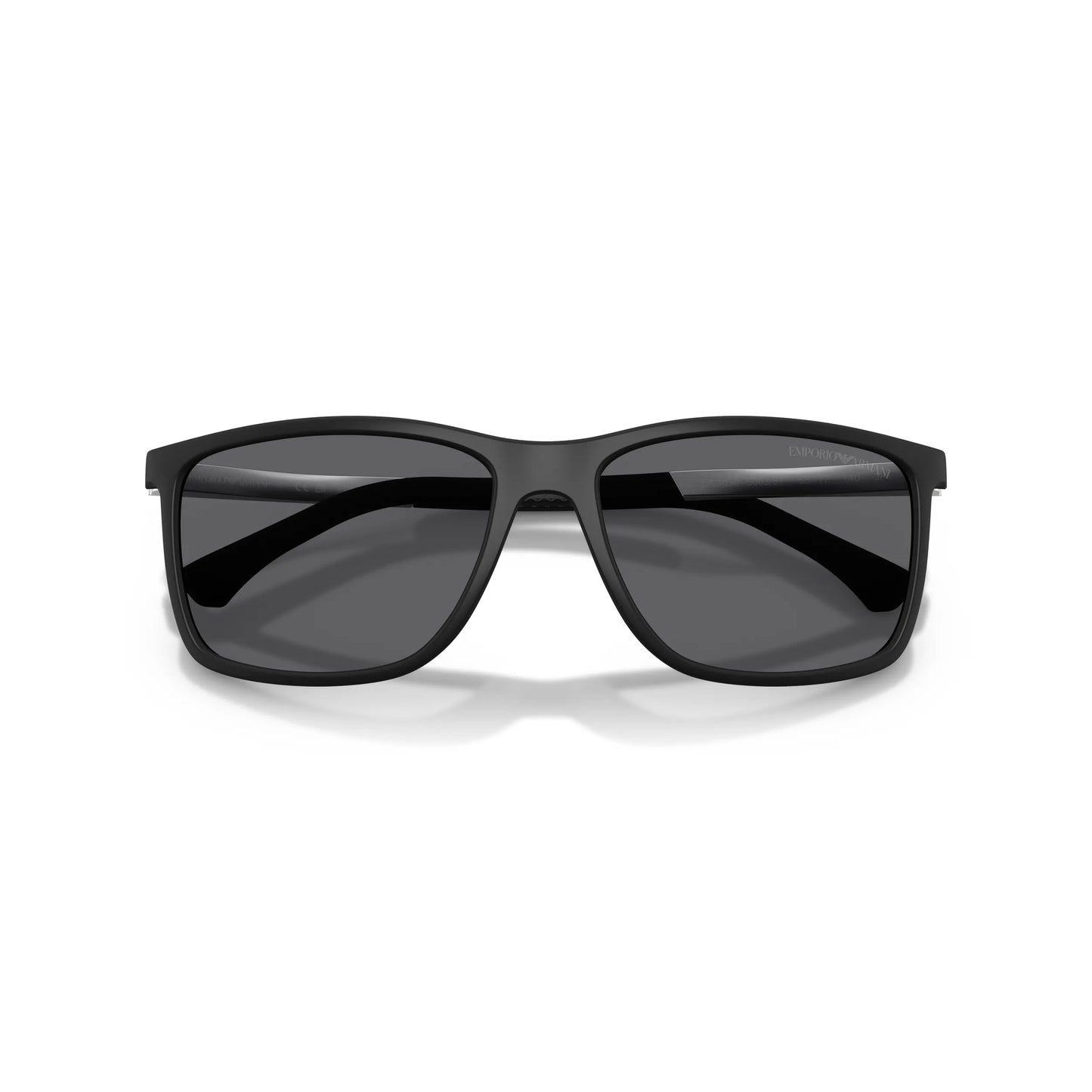 Occhiali da sole Emporio Armani EA4058 5063/81 neri rettangolari