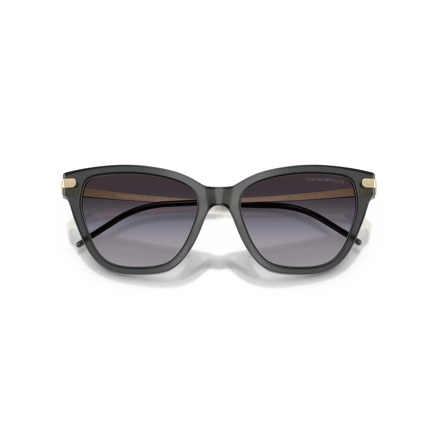 Occhiali da sole Emporio Armani EA4251 6262/8G neri cat-eye