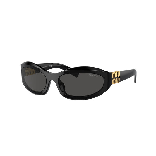 Occhiali da sole Miu Miu MU 14ZS 16K08Z Black rettangolari