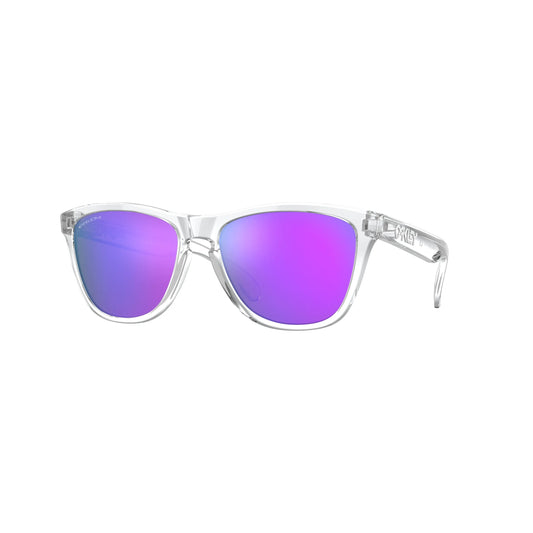 Occhiali da sole Oakley Frogskins OO9013 9013H7 Trasparente lucido -laterale