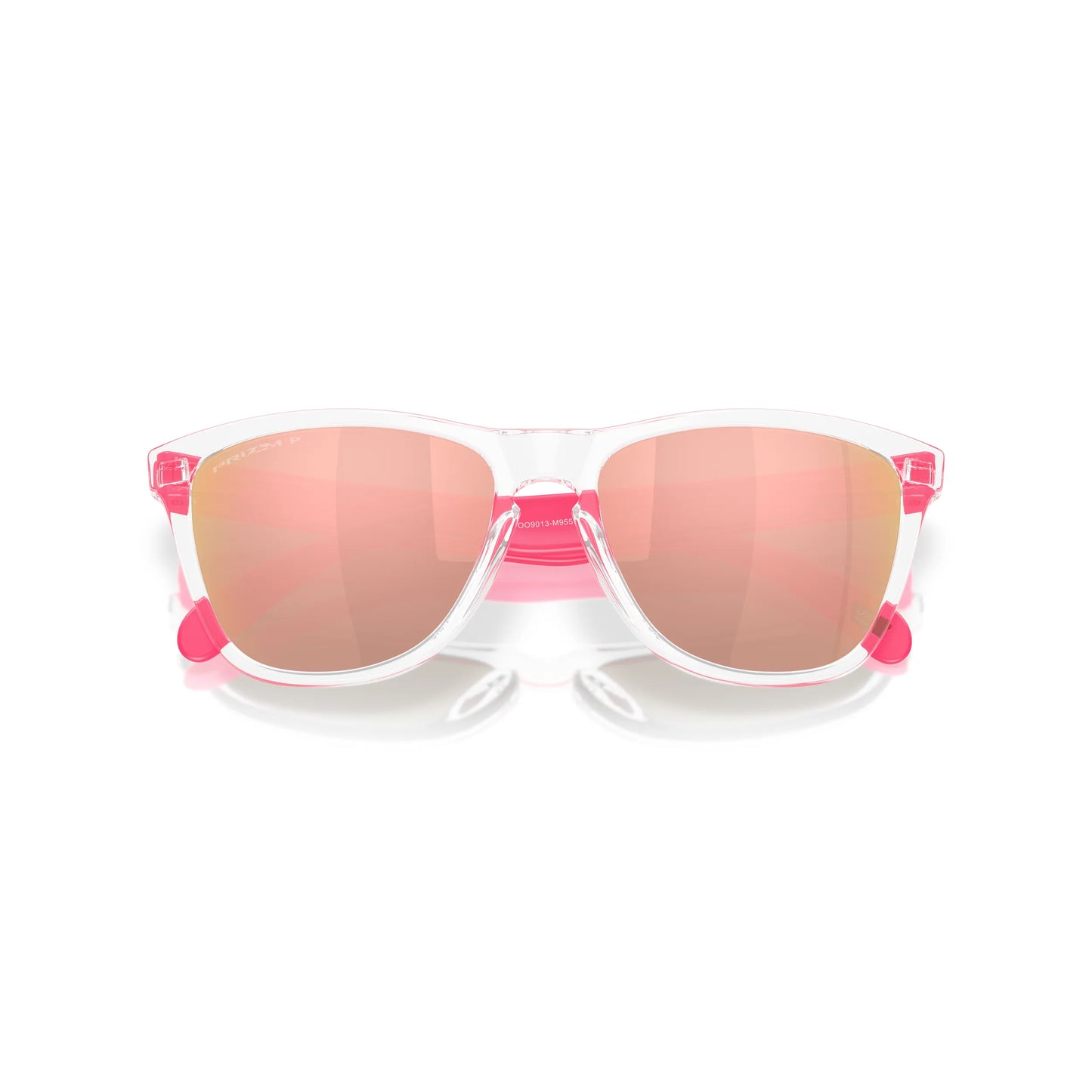 Occhiali da sole Oakley Frogskins OO9013 9013M9 Trasparente Polarized -dettagli5