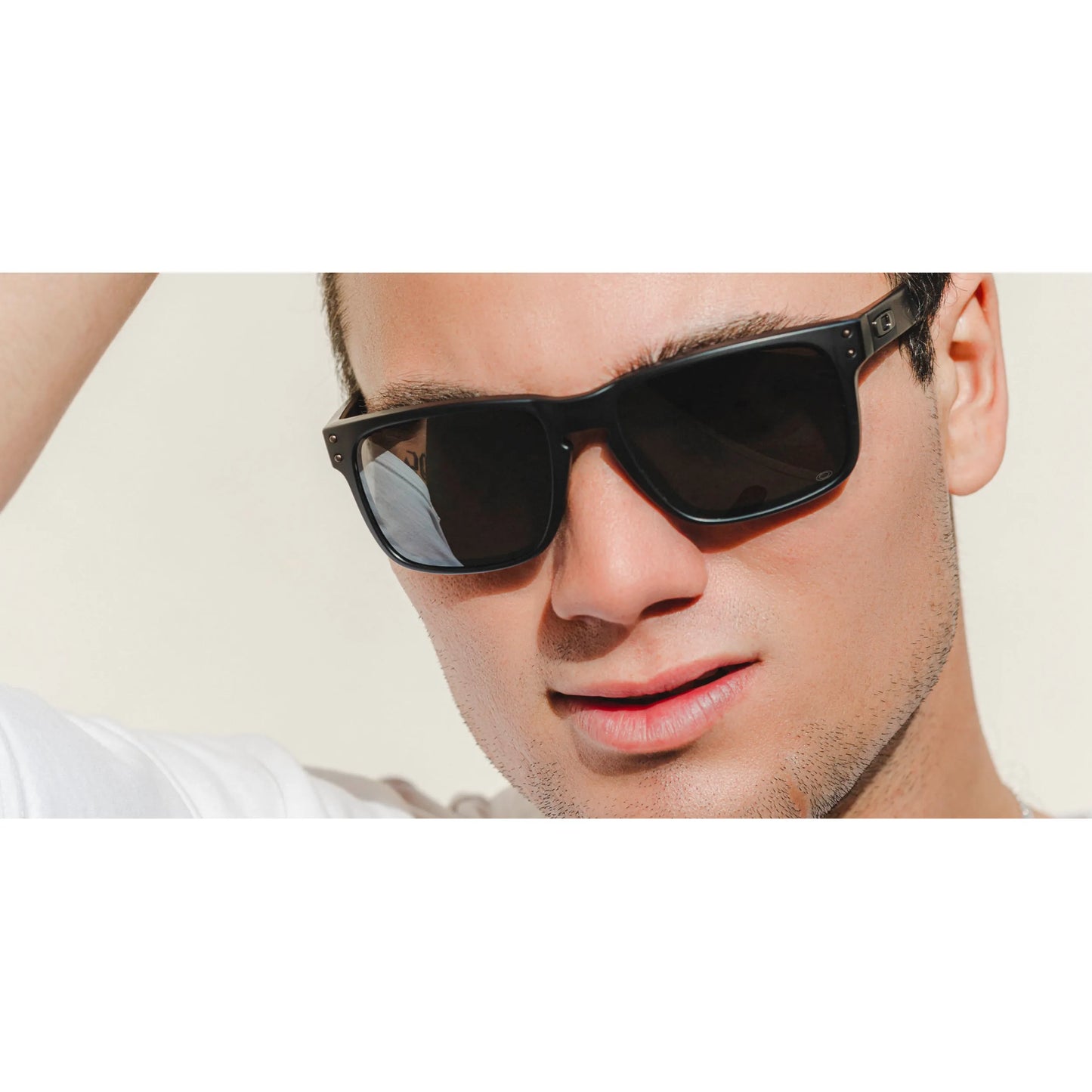 Occhiali da sole Oakley Holbrook OO9102 9102D6 Matte Black Prizm Black Polarized -dettagli6