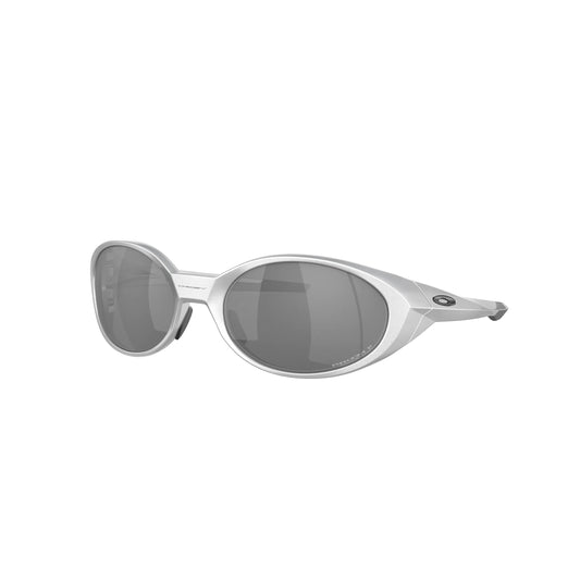 Occhiali da sole Oakley Eye Jacket Redux OO9438 943805 Argento Polarized rettangolari -laterale