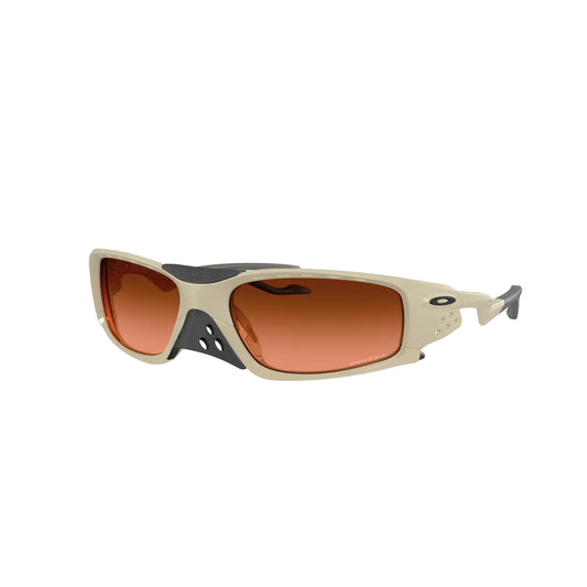 Occhiali da sole Oakley Plantaris Square OO9529 952903 Sabbia Opaco rettangolari -laterale
