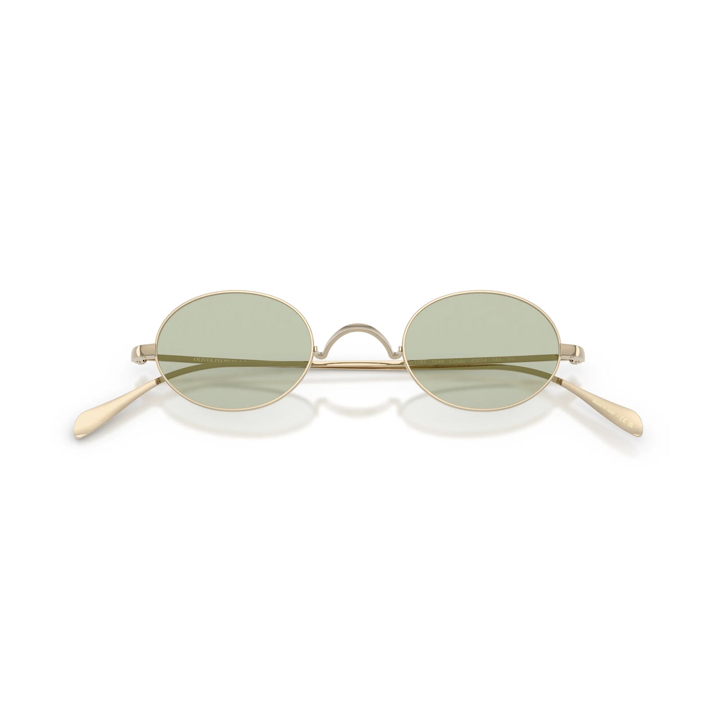 Occhiali da sole Oliver Peoples Calidor OV1185 5344 Gold rotondi -dettagli3