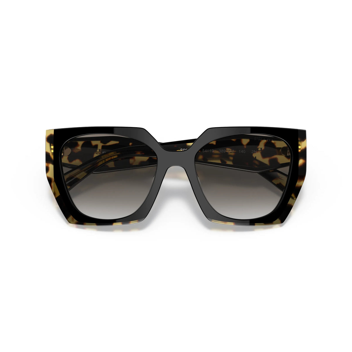 Occhiali da sole Prada PR 15WS 3890A7 Nero / tartarugato medio squadrato