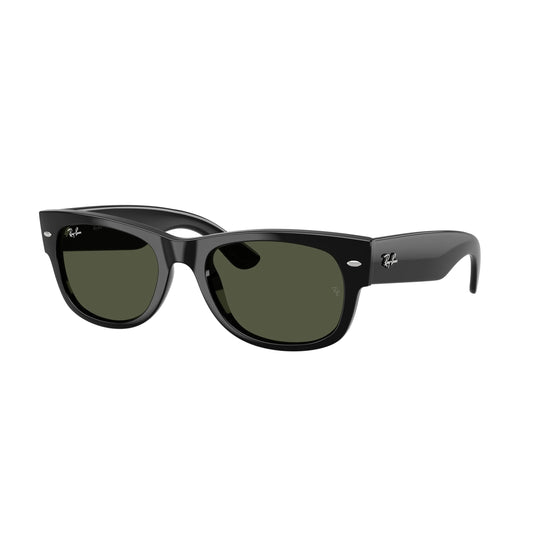 Occhiali da sole Ray-Ban Mega Wayfarer II RB0832S 901/31 Nero rettangolare