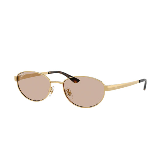 Occhiali da sole Ray-Ban RB3774D 001/3 Oro arista ovale