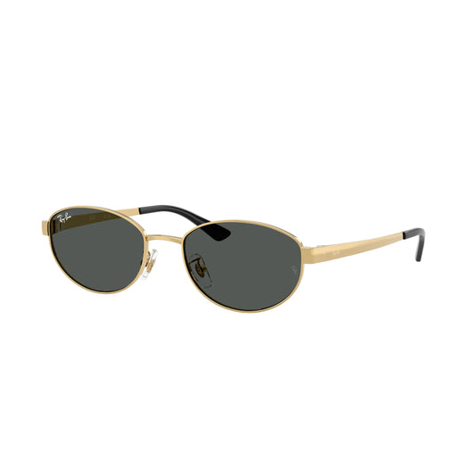 Occhiali da sole Ray-Ban RB3774D 001/87 Oro arista ovale