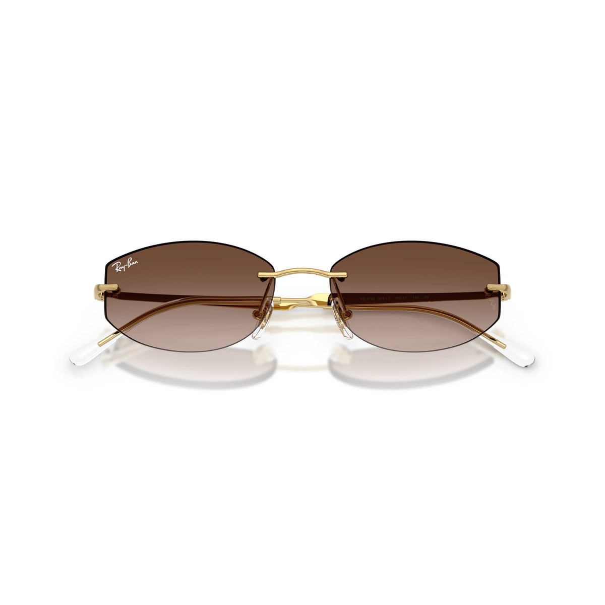 Ray-Ban Sonnenbrille RB3792 001/13 Arista-Gold, Schmetterlingsform