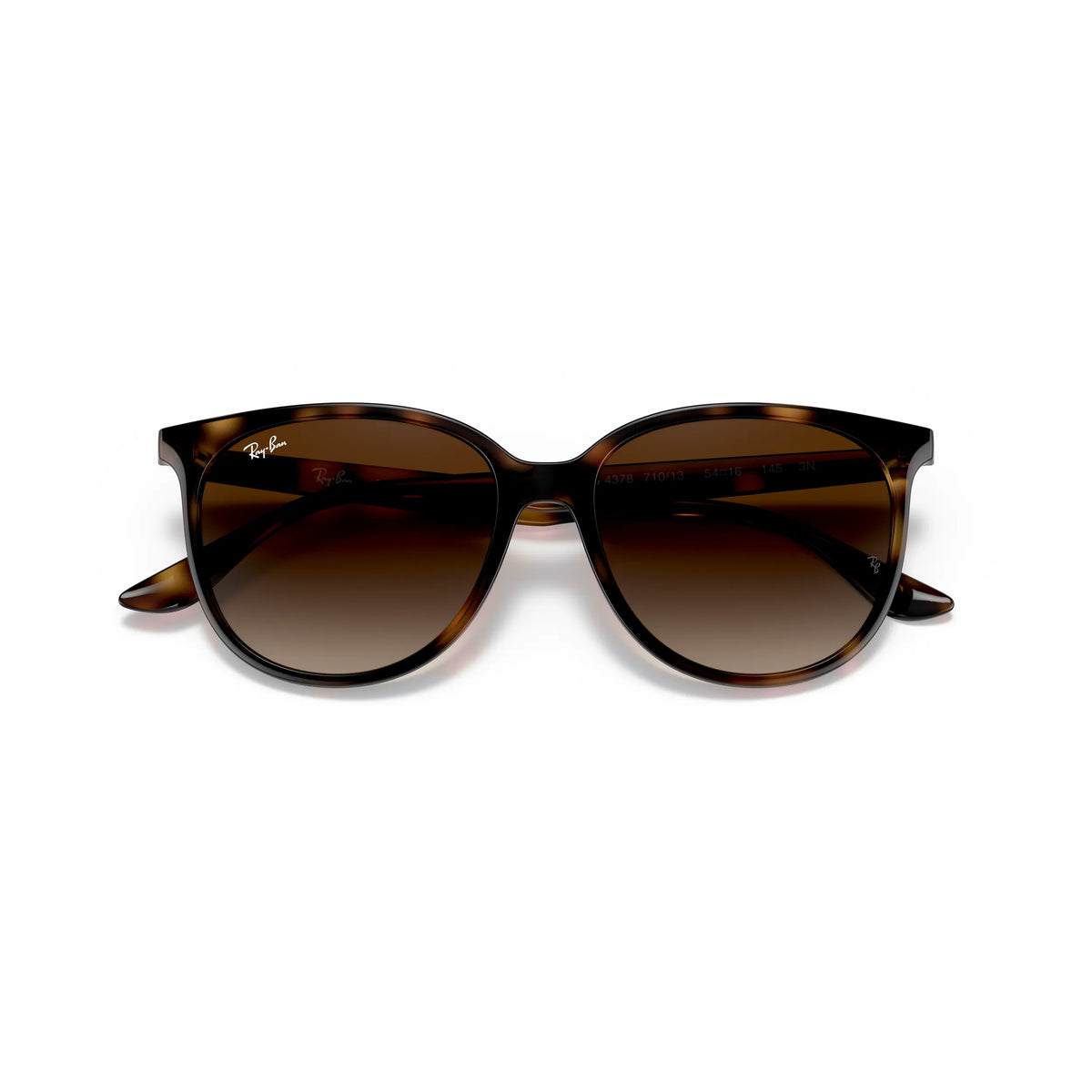 Occhiali da sole Ray-Ban RB4378 710/13 Havana rotondo