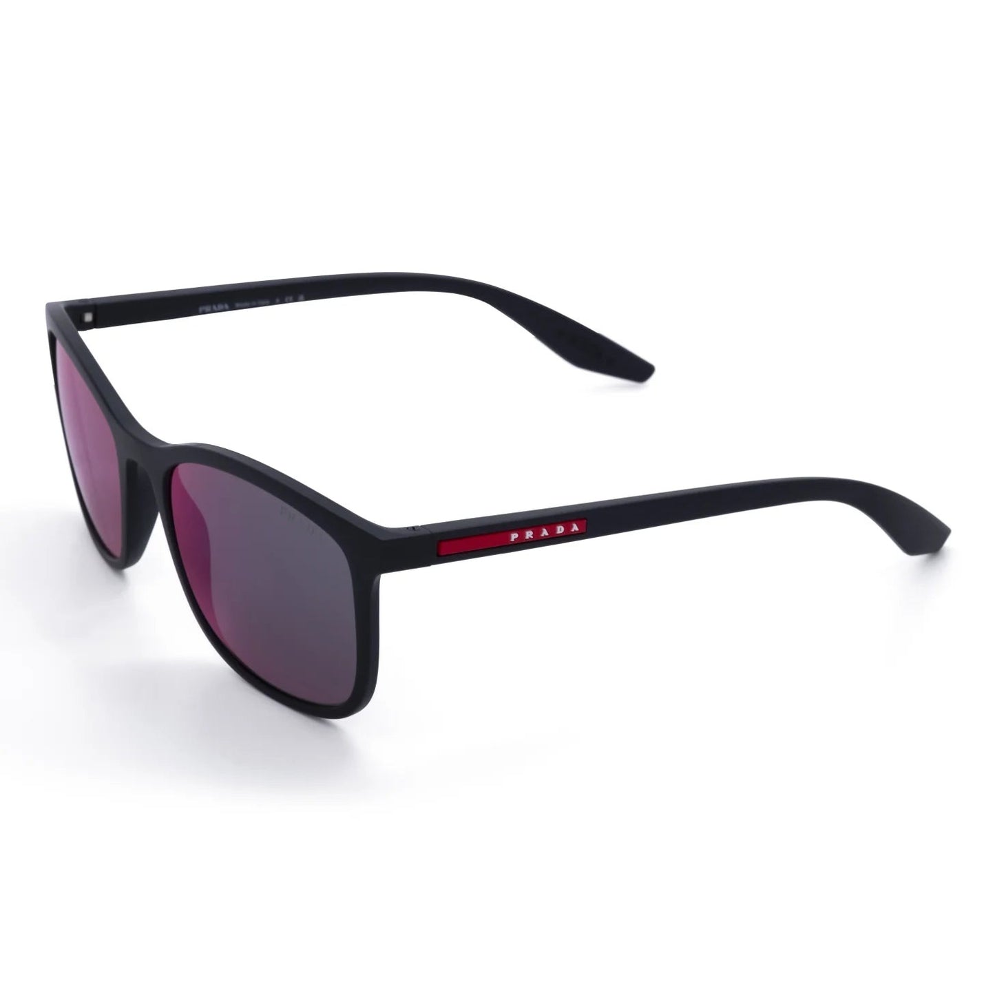 Occhiale da sole Prada Linea Rossa PS A08S 1BO08F Black Matt-laterale