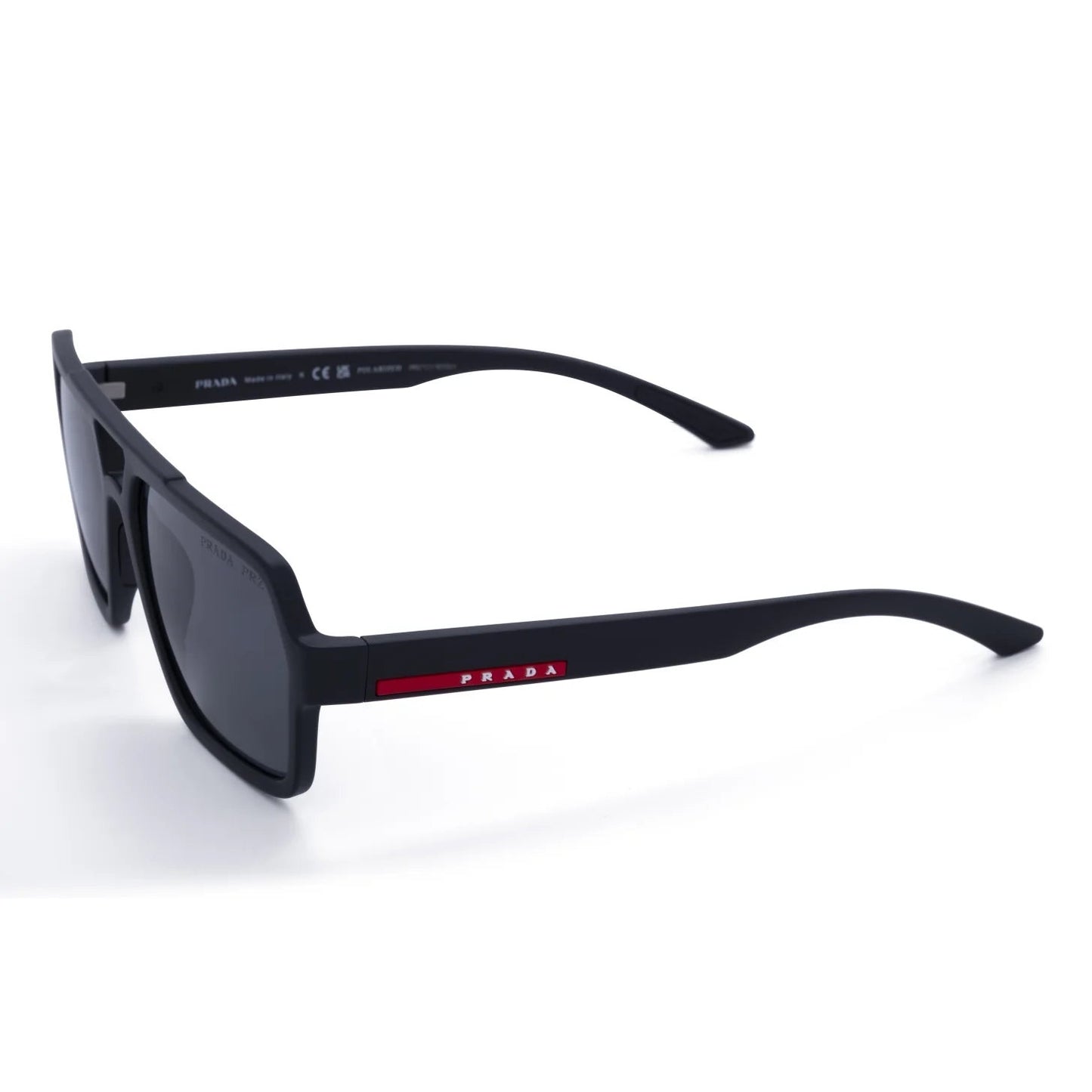 Occhiale da sole Prada Linea Rossa PS A06S DG002G Black-laterale