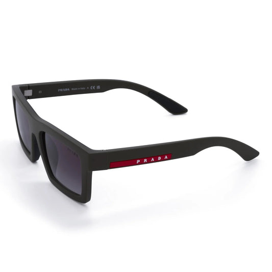 Occhiale da sole Prada Linea Rossa PS A07S 15X09U Green Matt-laterale