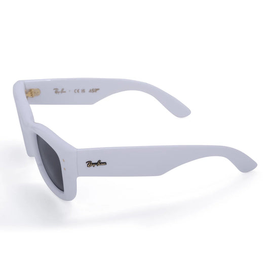 Occhiale da sole Ray-Ban Wayfarer Puffer RB4940 671/87 White-laterale