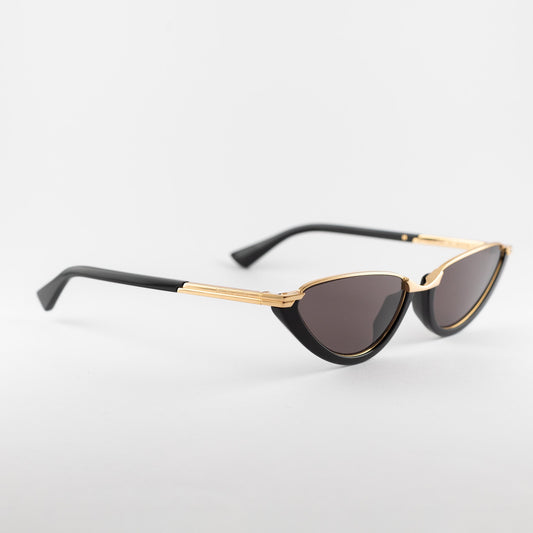 Occhiale da sole Bottega Veneta BV1346S 001 Black-laterale