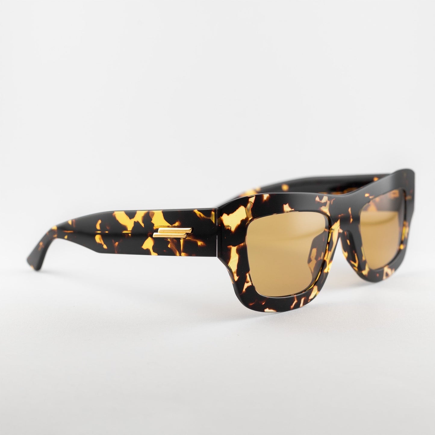 Occhiale da sole Bottega Veneta BV1357S 003 Yellow-laterale