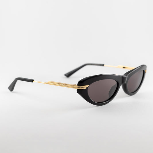 Occhiale da sole Bottega Veneta BV1368S 001 Black-laterale