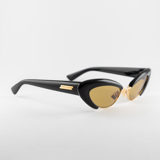 Occhiale da sole Bottega Veneta BV1387S 001 Black-laterale
