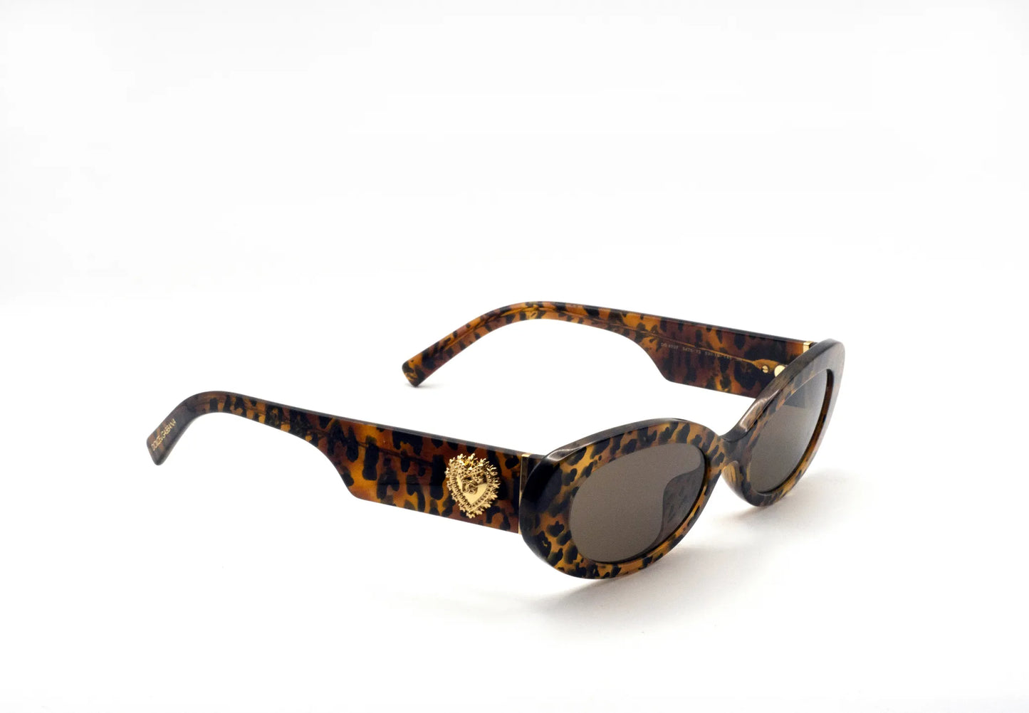Occhiali da sole Dolce & Gabbana DG4537 347073 Leo Transparent cat-eye