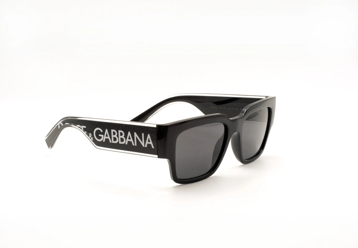 Occhiali da sole Dolce & Gabbana DG6184 501/87 Black rettangolari