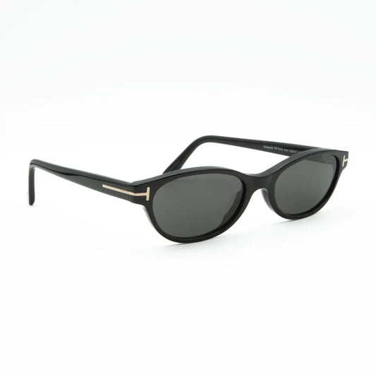 Occhiale da sole Tom Ford Chloe-02 FT1310 01A Black-laterale