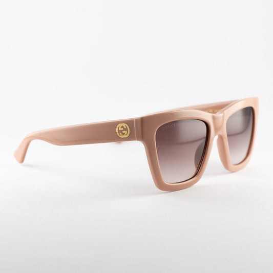 Occhiali da sole Gucci GG1714S 005 rosa rettangolari