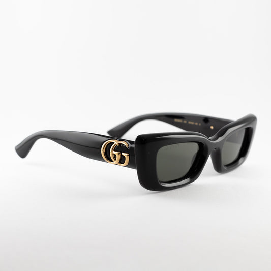 Occhiali da sole Gucci GG1827S 001 neri cat-eye