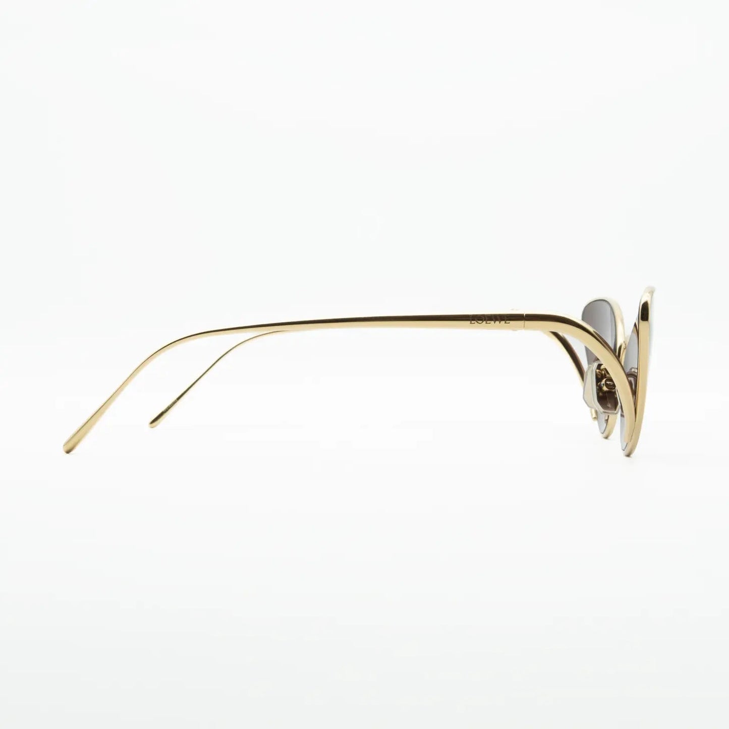 Occhiale da sole Loewe Signature LW40179U 30Y Oro/Viola-dettagli