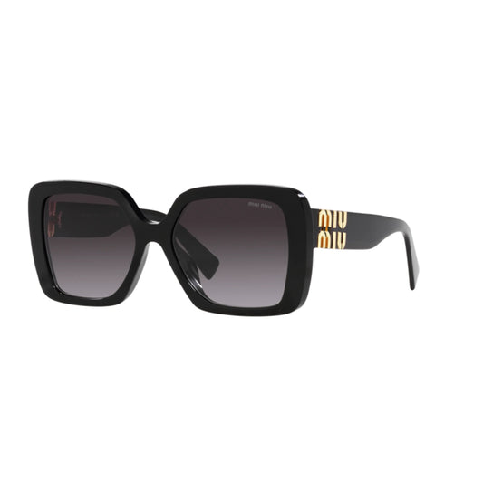 Occhiali da sole Miu Miu MU 10YS 1AB5D1 Nero squadrato
