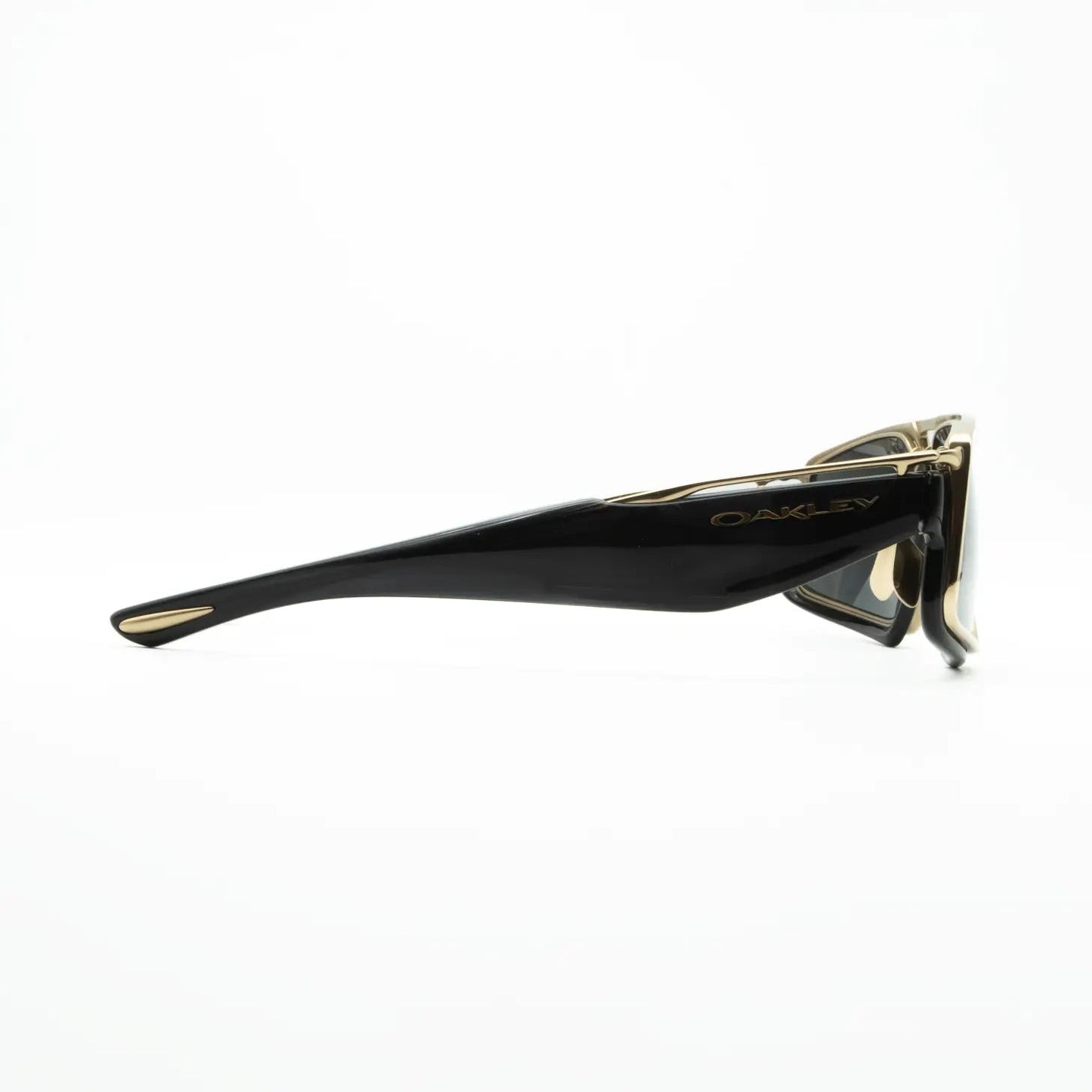 Occhiali da sole Oakley OO6029 602901 Black/Gold rettangolari