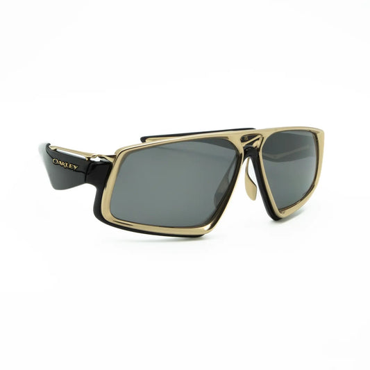 Occhiali da sole Oakley OO6029 602901 Black/Gold rettangolari