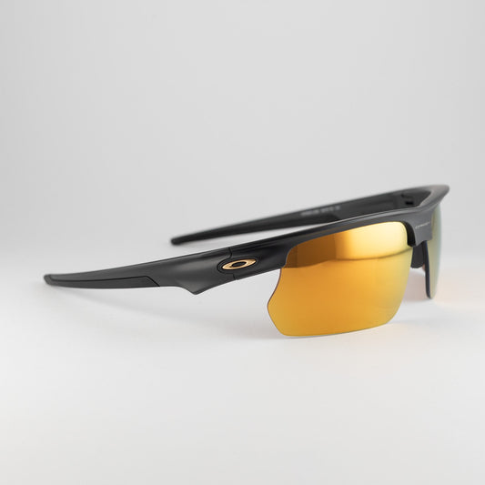 Occhiali da sole Oakley Bisphaera OO9400 12 Polarized Black rettangolari