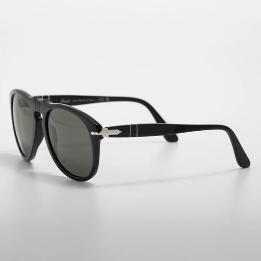 Occhiali da sole Persol PO0649 95/31 Black rotondi
