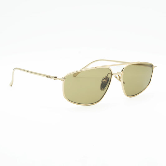 Occhiali da sole Prada PR C51S 5AK70G Gold/Green Olive