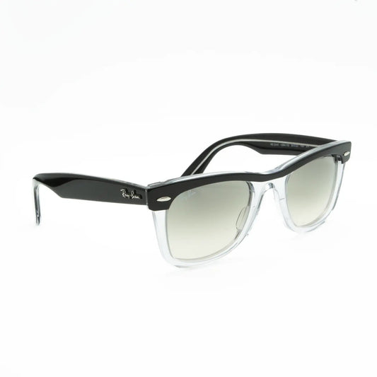 Occhiale da sole Ray-Ban Wayfarer Street Neat RB2240 129432 Black/Transparent-laterale