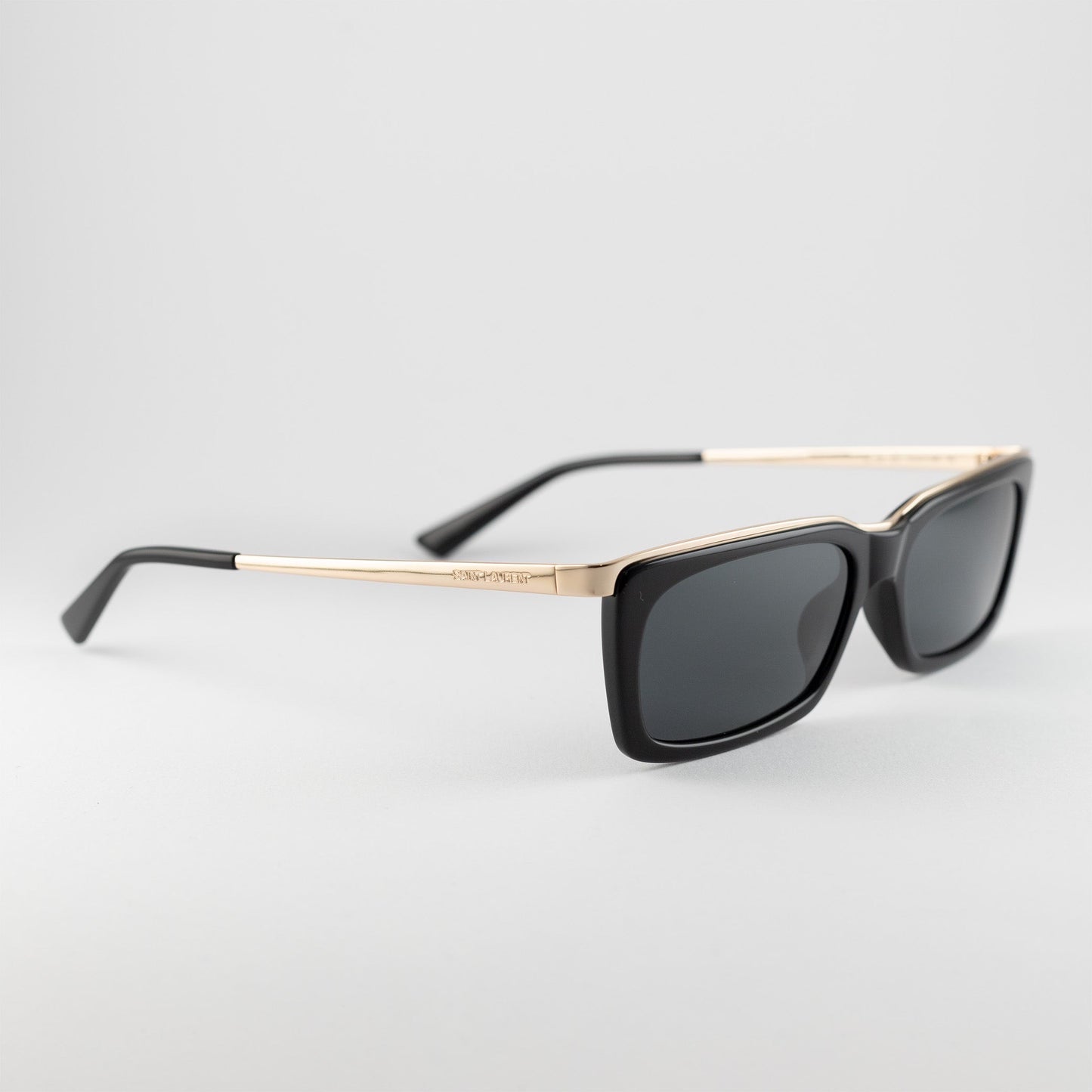 Occhiale da sole Saint Laurent SL 766/F 001 Gold-laterale