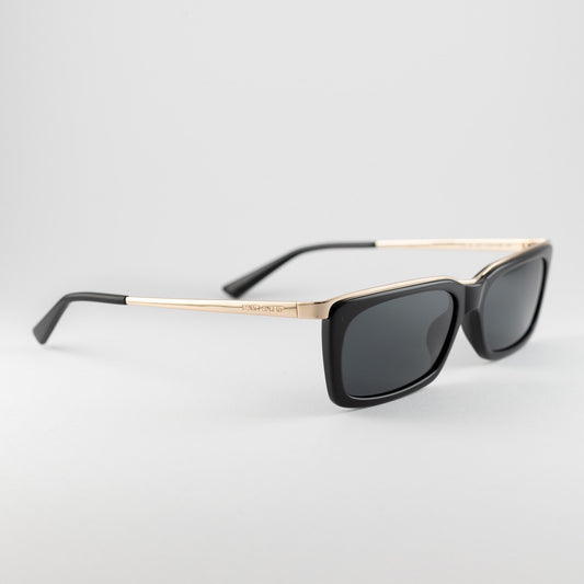 Occhiale da sole Saint Laurent SL 766/F 001 Gold-laterale