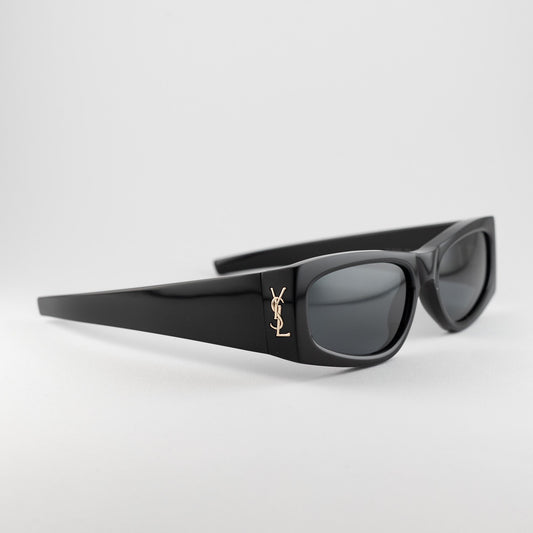 Occhiale da sole Saint Laurent SL M140 001 Black-laterale