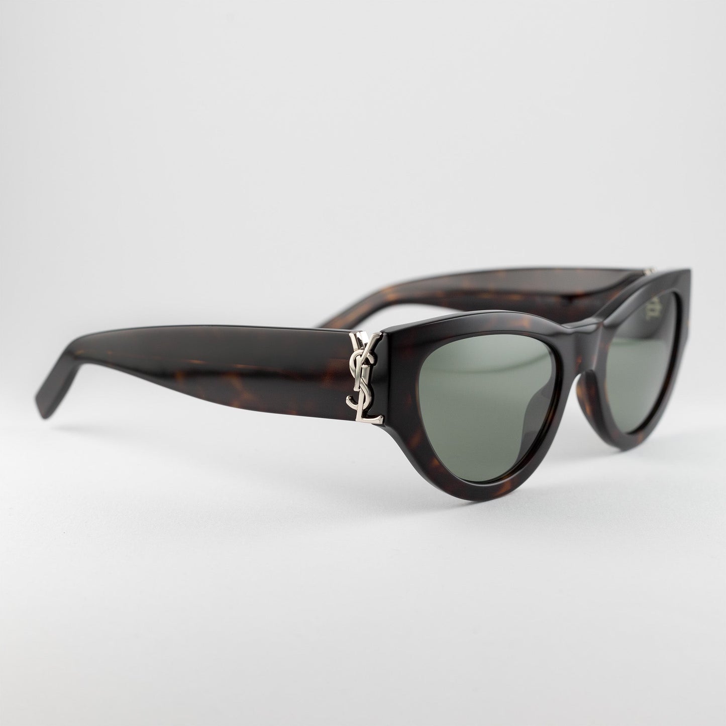 Occhiale da sole Saint Laurent SL M94 008 Havana-laterale