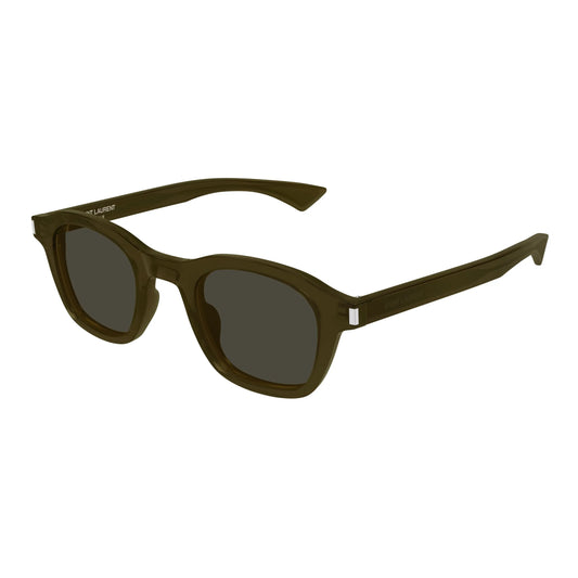 Occhiali da sole Saint Laurent SL 880-004 Marrone squadrato -laterale