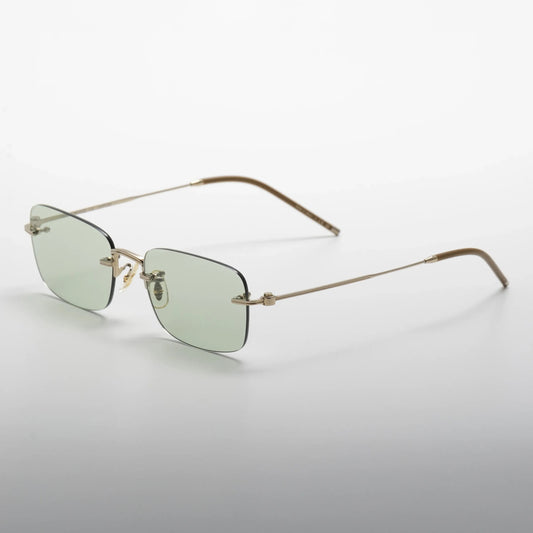 Occhiali da sole Oliver Peoples OV1359T TK10 Green rettangolari