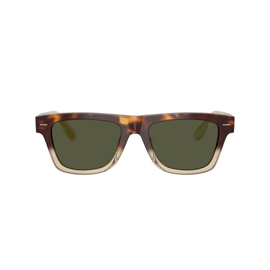 Brunello Cucinelli Sonnenbrille BC4033S 105552 Havana Borgo / Crystal rechteckig