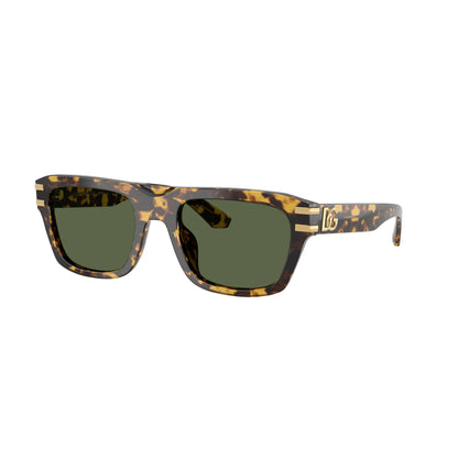 Occhiali da sole Dolce & Gabbana DG4496 Havana rettangolari