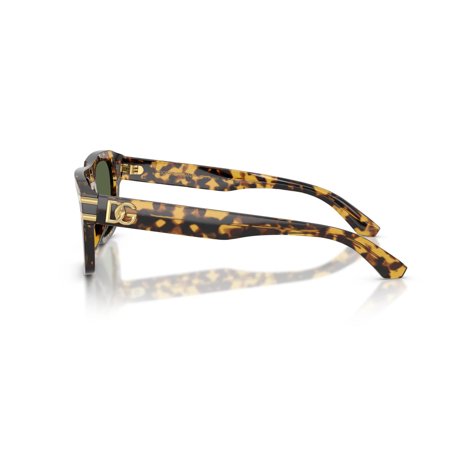 Occhiali da sole Dolce & Gabbana DG4496 Havana rettangolari