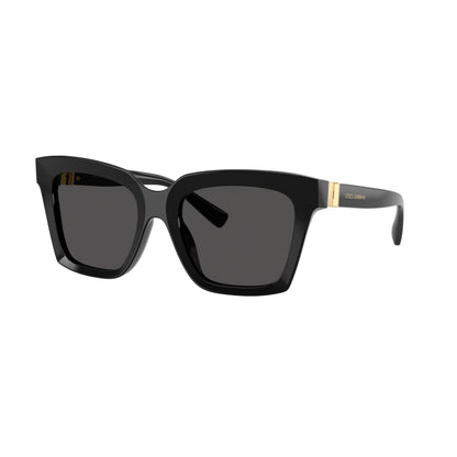 Occhiali da sole Dolce & Gabbana DG4498 501/87 neri rettangolari