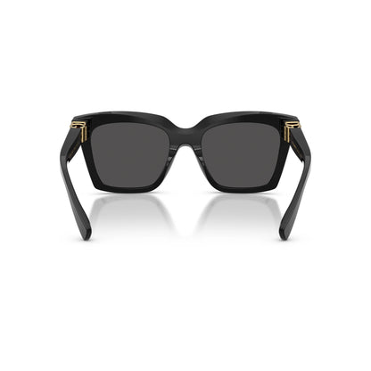 Occhiali da sole Dolce & Gabbana DG4498 501/87 neri rettangolari