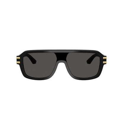 Occhiali da sole Dolce & Gabbana DG4507 501/87 neri rettangolari