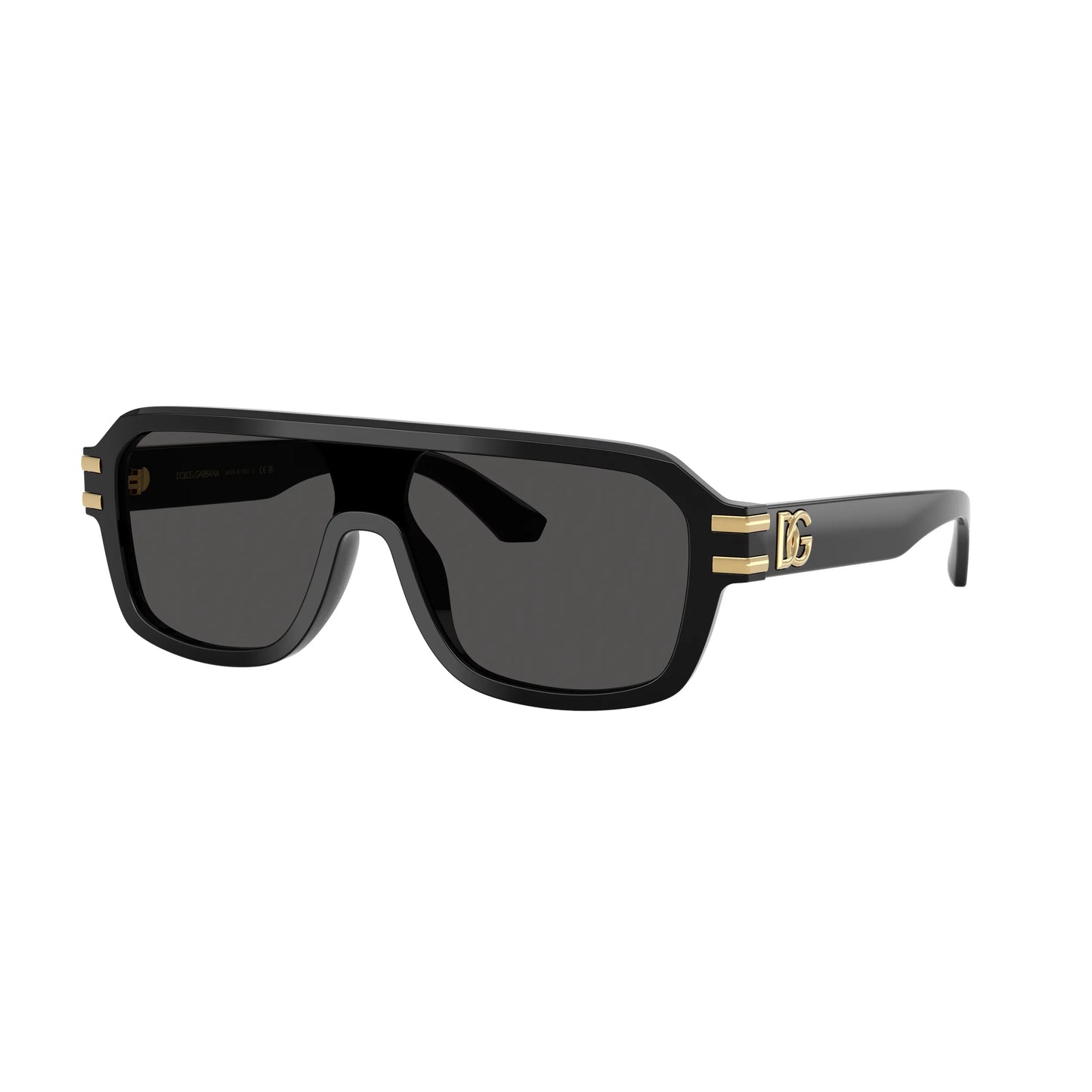 Occhiali da sole Dolce & Gabbana DG4507 501/87 neri rettangolari